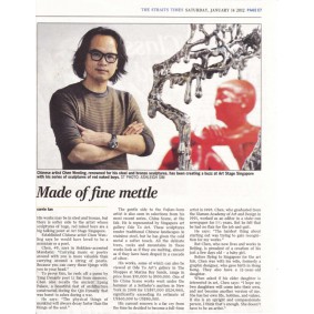 Art Stage Singapore 12 - Chen Wenling, The Strait Times, E7, 2012.01.14